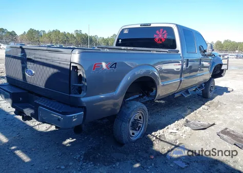 2013 Ford F-250 Xlt из США, поврежденный, VIN 1FT7W2BT3DEA55552